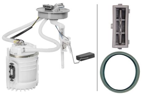 VW Електробензонасос (модуль) CADDY 1.4 95-, GOLF 1.4-2.0 91- HELLA 8TF 358 106291