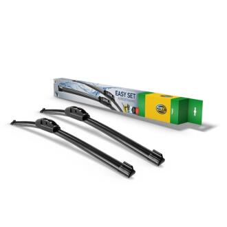 Набір щіток склоочисника безкаркасні, EasySets (550x525) HELLA 9XW 358 164271