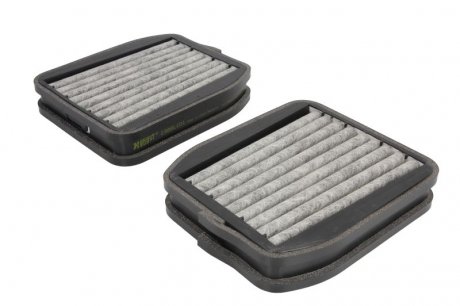 Фільтр салону MB E-CLASS (W211/S211) 02-09 вугільний (2шт.) (HENGST) HENGST FILTER E989LC012