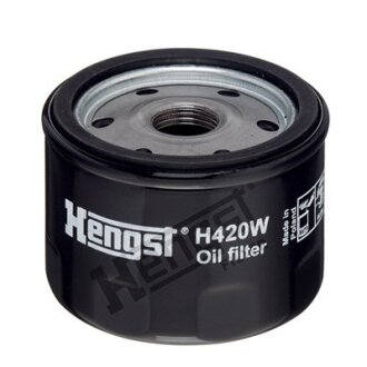 Фильтр масляный Ford Connect 1.0 EcoBoost 13- HENGST FILTER H420W