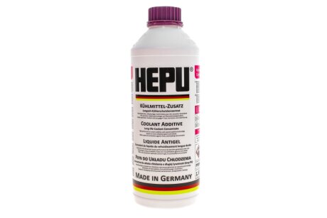 Антифриз G12 evo фіолетовий концентрат 1.5л HEPU P999EVO12