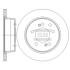 Тормозной диск задний SANGSIN BRAKE Hi-Q (SANGSIN) SD3043 (фото 1)