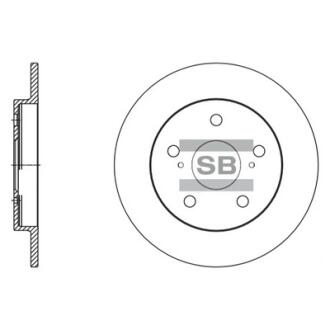 Диск тормозной Hi-Q (SANGSIN) SD4616