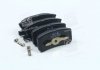 Тормозные колодки дисковые задние BRAKE Hi-Q (SANGSIN) SP2076 (фото 2)