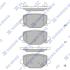 Колодки гальмівні дискові (комплект 4 шт) Hi-Q (SANGSIN) SP4367 (фото 1)