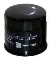 Фильтр масляный FILTRO HIFLO HF138 (фото 1)