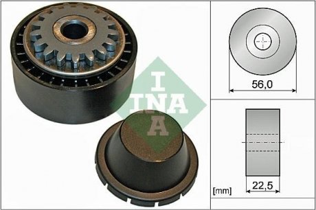 Ролик натяжной генератора, 1.2 INA 531 0854 10 (фото 1)