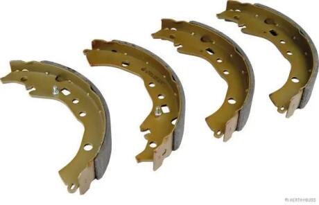 Колодки гальмівні барабанні (комплект 4 шт) JAKOPARTS J3502004