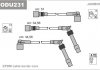 К-кт високовольтних кабелів Opel Vectra 1.6/1.8/2.0 88- Janmor ODU231 (фото 1)