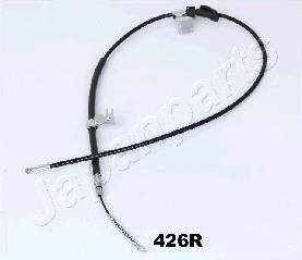 HONDA Трос ручн.тормоза прав.Jazz 02- (бараб.) JAPANPARTS BC-426R