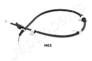 HYUNDAI Трос ручн.тормоза лев.Coupe 96- JAPANPARTS BC-H03