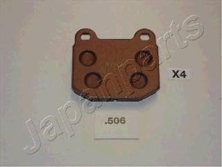 SUBARU Гальмівні колодки задн.Impreza 02- JAPANPARTS PP-506AF