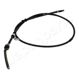 MITSUBISHI Трос ручн.тормоза лев.L200 96- (бараб.) JAPANPARTS BC575L