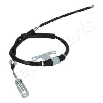 KIA Трос ручн.тормоза лев.Carnival 01- (бараб.) JAPANPARTS BCK03