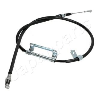 KIA Трос ручного тормоза зад. левый Clarus (диск. тормоз) JAPANPARTS BCK18L
