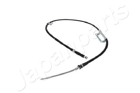 KIA Трос ручного тормоза зад. левый Clarus (бар. тормоз) JAPANPARTS BCK19L