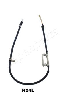 KIA Трос ручн.тормоза лев.Carens 00- JAPANPARTS BCK24L