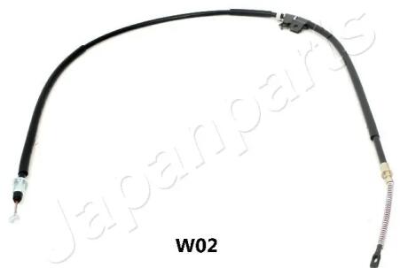Трос ручного гальма JAPANPARTS BCW02