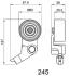 TOYOTA Натяжной ролик ГРМ Avensis,Corolla 2.0D-4D 99- JAPANPARTS BE245 (фото 2)