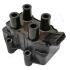 OPEL котушка запалювання Astra F/G,Vectra A/B,Omega B 1.8/2.0 16V 94- JAPANPARTS BO0404JM (фото 1)