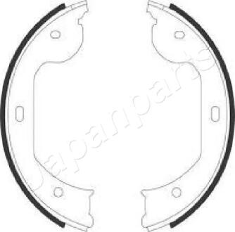 BMW К-т гальм. колодок стоянкового гальмоза 5 E60, 7 E65/E66, X5 E53, X3 E83 JAPANPARTS GF0104AF