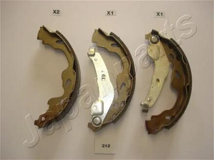 CITROEN Щеки тормозные C1,Opel Agila,Suzuki Swift,Toyota Yaris JAPANPARTS GF212AF