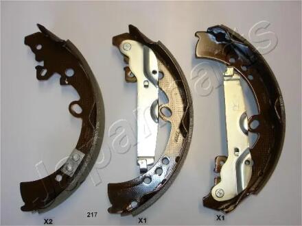 Тормозные колодки барабанные JAPANPARTS GF217AF