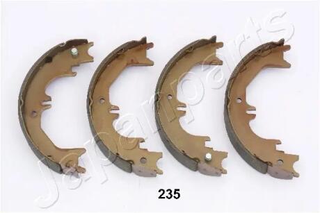 TOYOTA Колодки ручного тормоза Land Cruiser 98- JAPANPARTS GF235AF