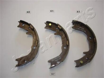 Тормозные колодки барабанные JAPANPARTS GF507AF