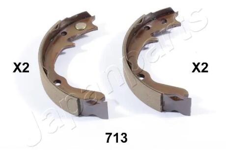 Колодка ручного тормоза Subaru Forester -07 JAPANPARTS GF713AF (фото 1)