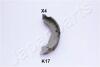 Тормозные колодки барабан. KIA Sorento 02- JAPANPARTS GFK17AF (фото 1)
