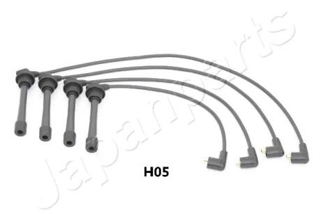 Провода высокого напряжения 4шт HYUNDAI Elantra -06 JAPANPARTS ICH05