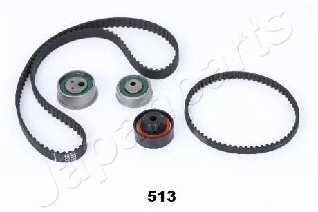 MITSUBISHI К-т ГРМ (2 ремня+3 ролика) Grandis 2.4 JAPANPARTS KDD513