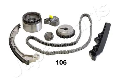 NISSAN К-кт цепи привода распредвала Note,Micra II,III 1.2/1.4 JAPANPARTS KDK106V