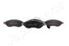 CITROEN Торм.колодки передн.Jumper,Fiat Ducato,Peugeot 06- JAPANPARTS PA0018AF (фото 3)