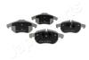 Гальмівні колодки перед. OPEL Vectra C, Astra H, Zafira B FIAT Croma 05- SAAB 9-3 JAPANPARTS PA0074AF (фото 2)