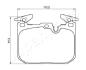 BMW Колодки торм. передние F20/F30 JAPANPARTS PA0103AF (фото 2)