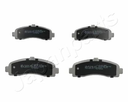 NISSAN Колодки тормозные передние MICRA 1.0/1.3-16V 10/92- JAPANPARTS PA012AF