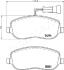 FIAT гальмівні колодки передн.Croma 05- JAPANPARTS PA0220AF (фото 2)
