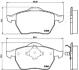 AUDI гальмівні колодки перед. AUDI A4/6 VW Passat -05 SKODA Superb JAPANPARTS PA0312AF (фото 2)