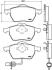 VW гальмівні колодки передн.Sharan 00-Ford GalaxySeat JAPANPARTS PA0313AF (фото 2)