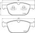 VOLVO гальмівні колодки передн. XC60 08- JAPANPARTS PA0334AF (фото 2)