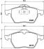 OPEL гальмівні колодки передн. Vectra B 95- JAPANPARTS PA0404AF (фото 2)