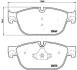 CITROEN колодки передні DS5, DS4, C5(X7), C4(B7). JAPANPARTS PA0620AF (фото 2)