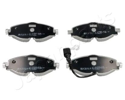 VW К-т передних торм. колодок (с датч.) Golf VII, AUDI A3 13-, SKODA Octavia 12- JAPANPARTS PA0907AF