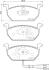 VW Тормозные колодки передн.Audi A3 13-,Seat Leon,Skoda Octavia III,Golf VII 12- JAPANPARTS PA0938AF (фото 2)