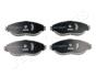 W К-т передніх гальм. колодок Golf VII, Passat 10-, SKODA Octavia 12- (без датчик.) JAPANPARTS PA0959AF (фото 1)