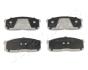 Тормозные колодки пер. NISSAN BLUBIERD 80- JAPANPARTS PA105AF (фото 1)
