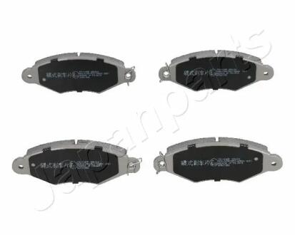 NISSAN Тормозные колодки передн. Kubistar 03-,Renault Kangoo 97- JAPANPARTS PA114AF