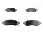 NISSAN Тормозные колодки передн..Murano,Navara,Pathfinder 05- сист.Tokico JAPANPARTS PA121AF (фото 1)